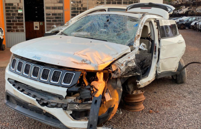Sucata Jeep Compass 2.0 Flex 2017 2018 Retirada De Peças