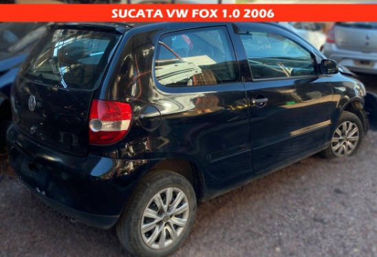 Sucata Fox 1.0 2006 2007 02portas Retirada De Peças Vw